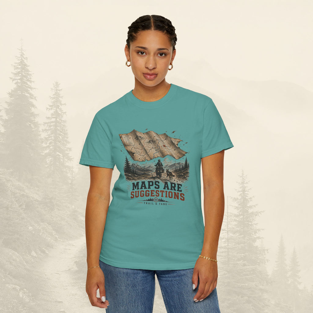 T-shirt « Les cartes sont des suggestions »