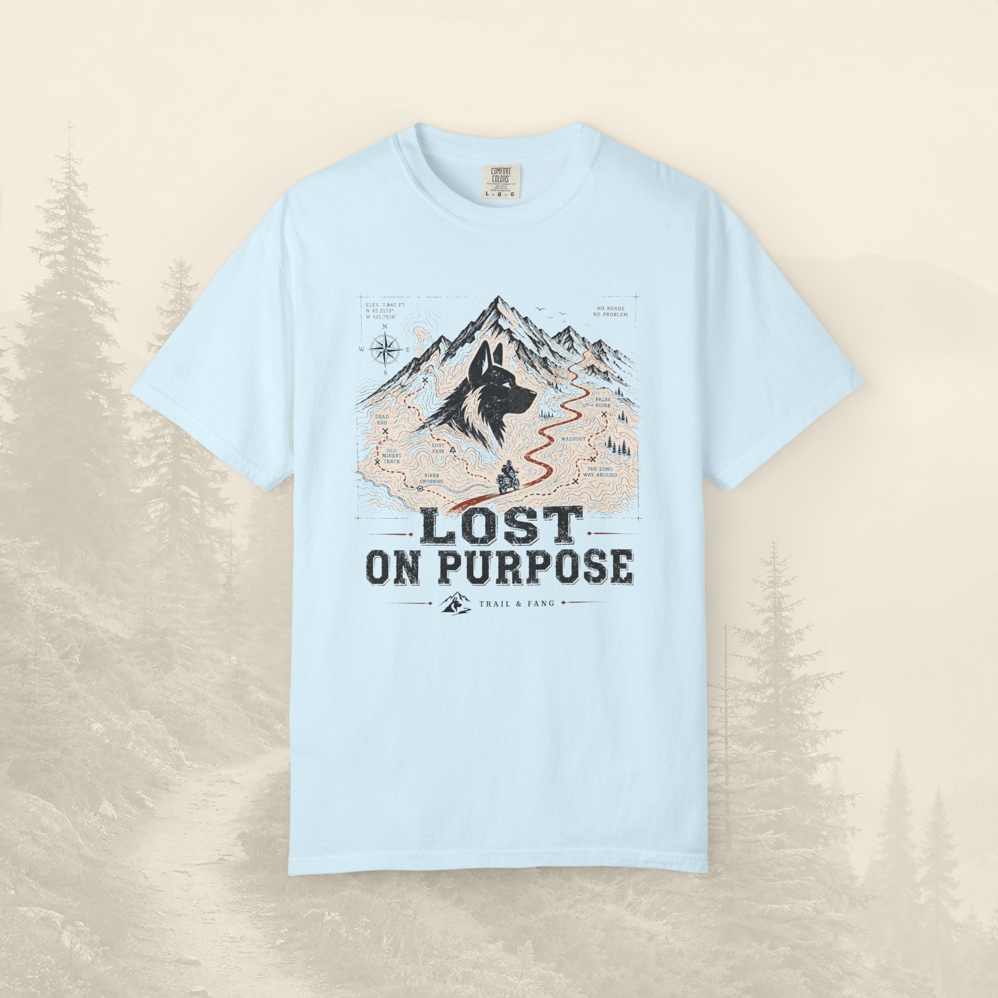 T-shirt "Perdu volontairement"