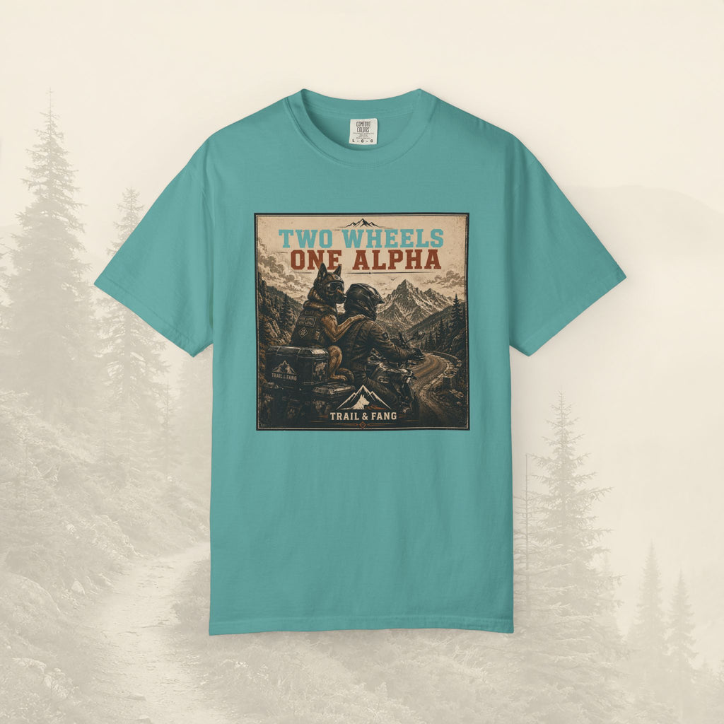 T-shirt Two Wheels One Alpha