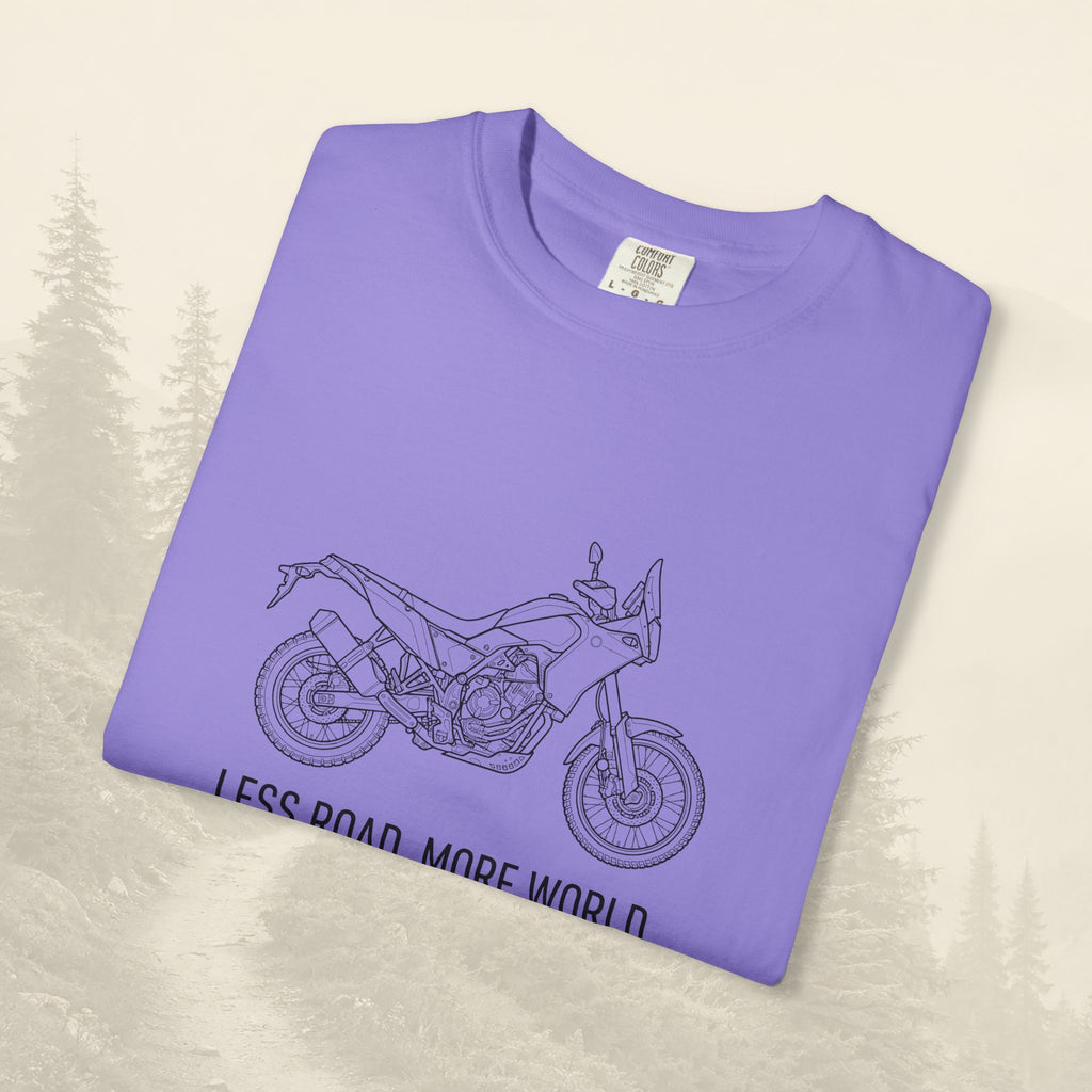 Moins de Route Plus de Monde Moto Aventure T-shirt