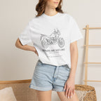 Les frontières ne sont que des lignes - T-shirt moto aventure