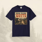 T-shirt Là où la route s'arrête