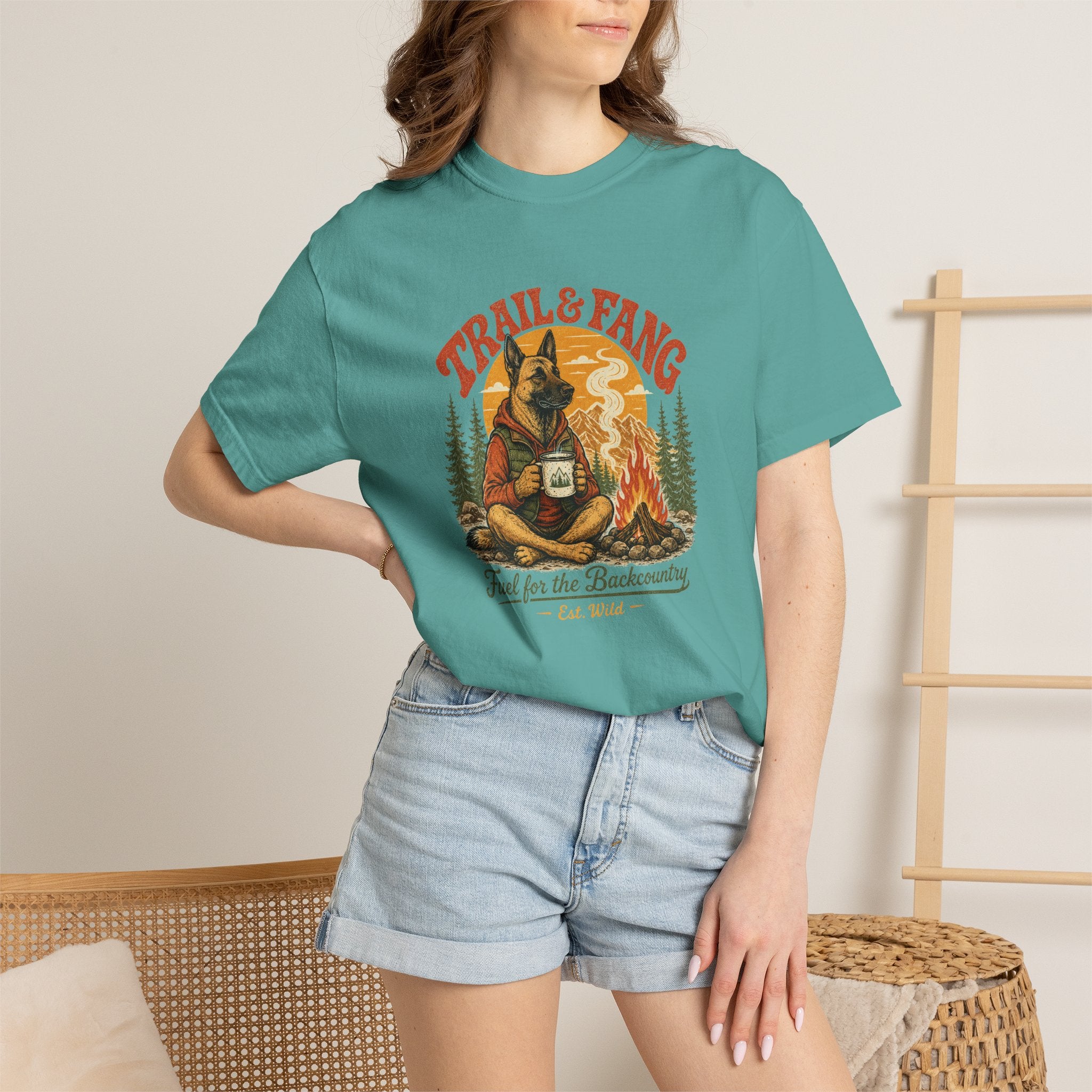 T-shirt « Combustible pour feu de camp »