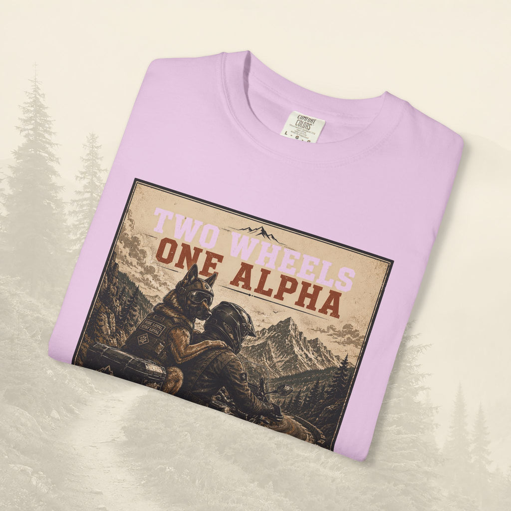 T-shirt Two Wheels One Alpha