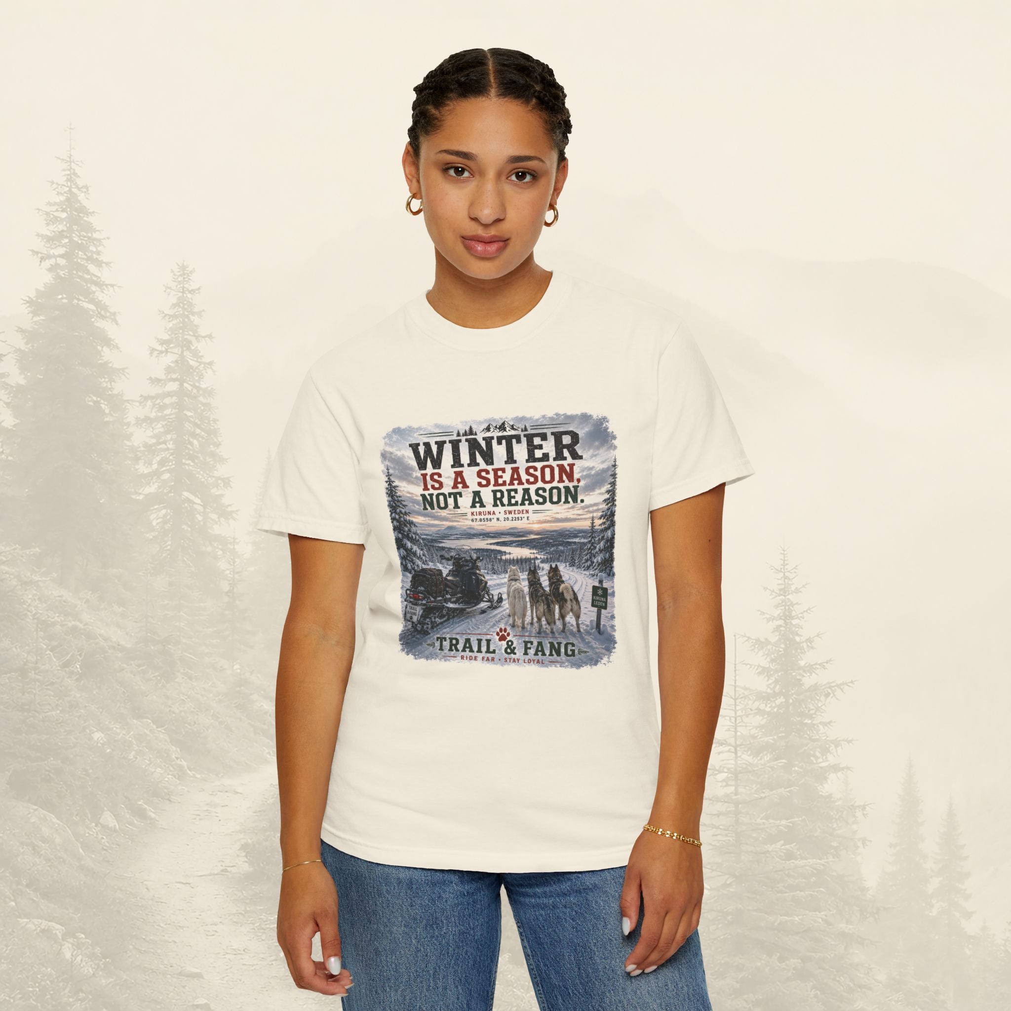 L'hiver est une saison, pas une raison - Tee-shirt