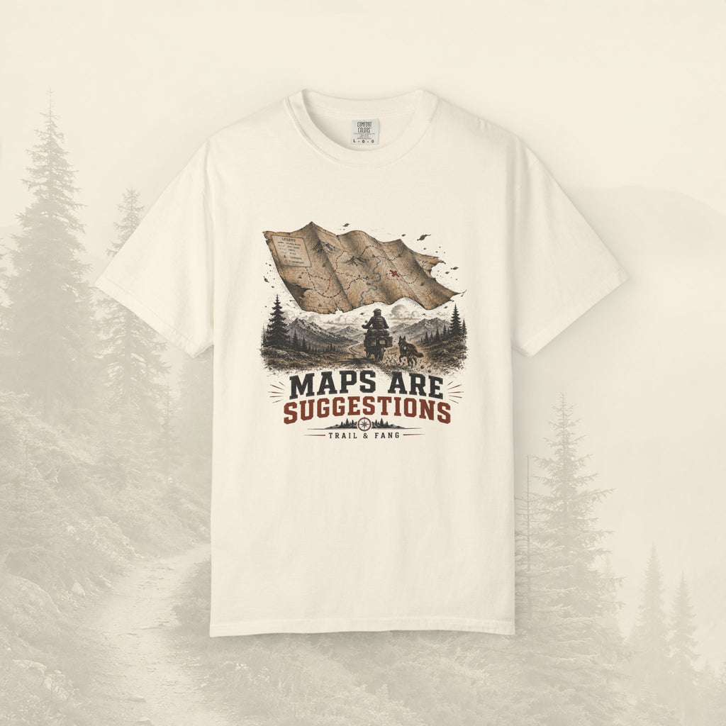 T-shirt « Les cartes sont des suggestions »
