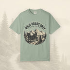T-shirt Graphique "Wild Roads Only"