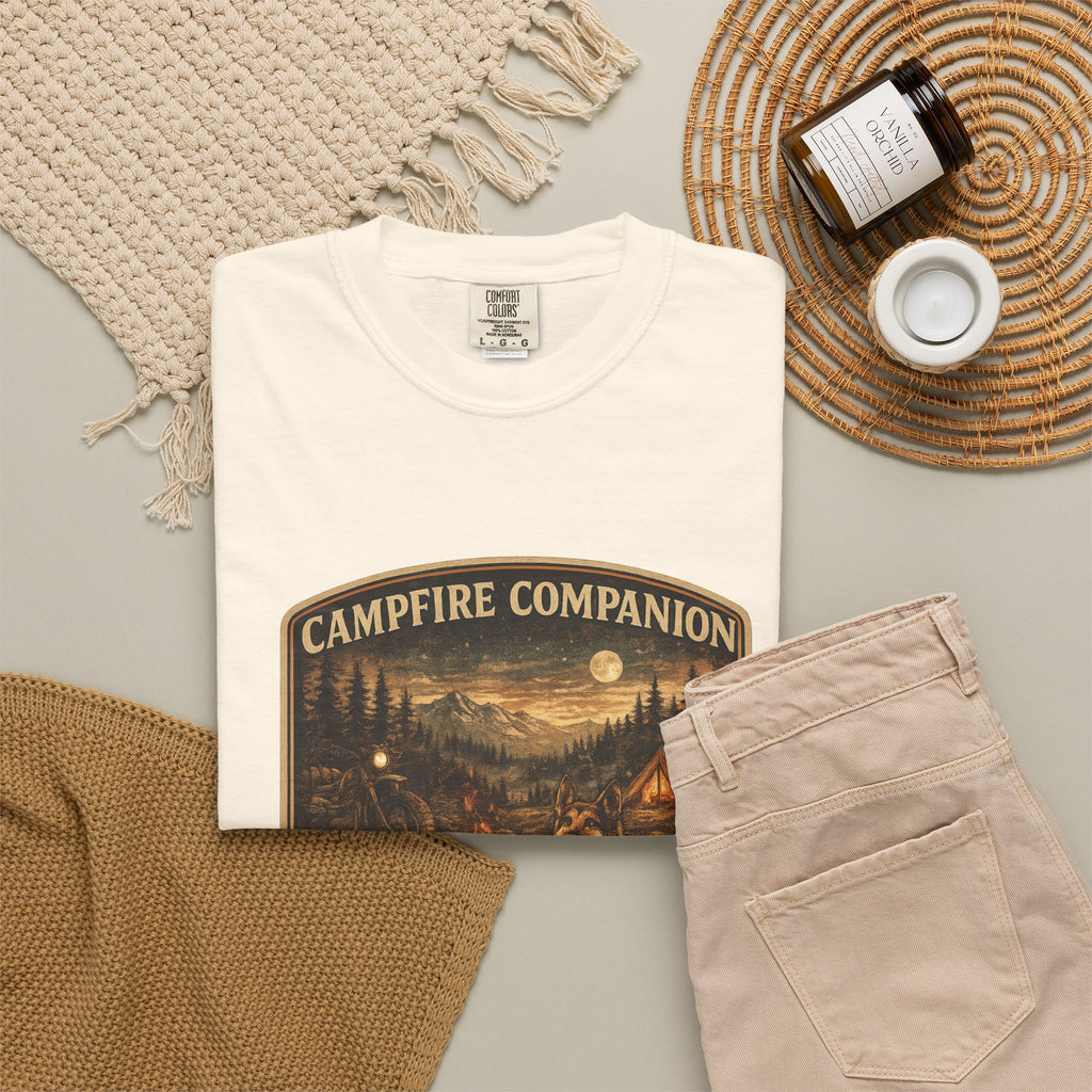 T-shirt Compagnon de feu de camp