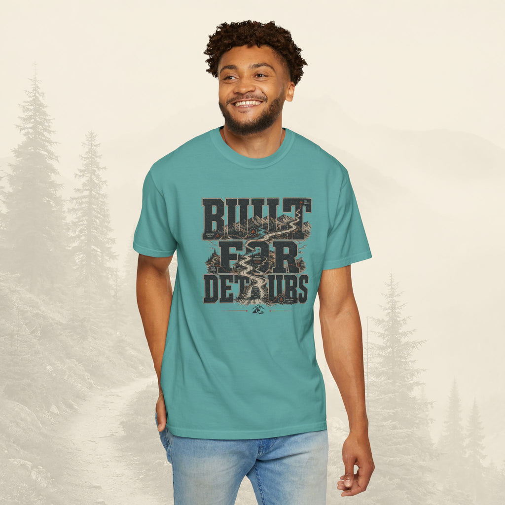 T-shirt Conçu Pour Les Détours