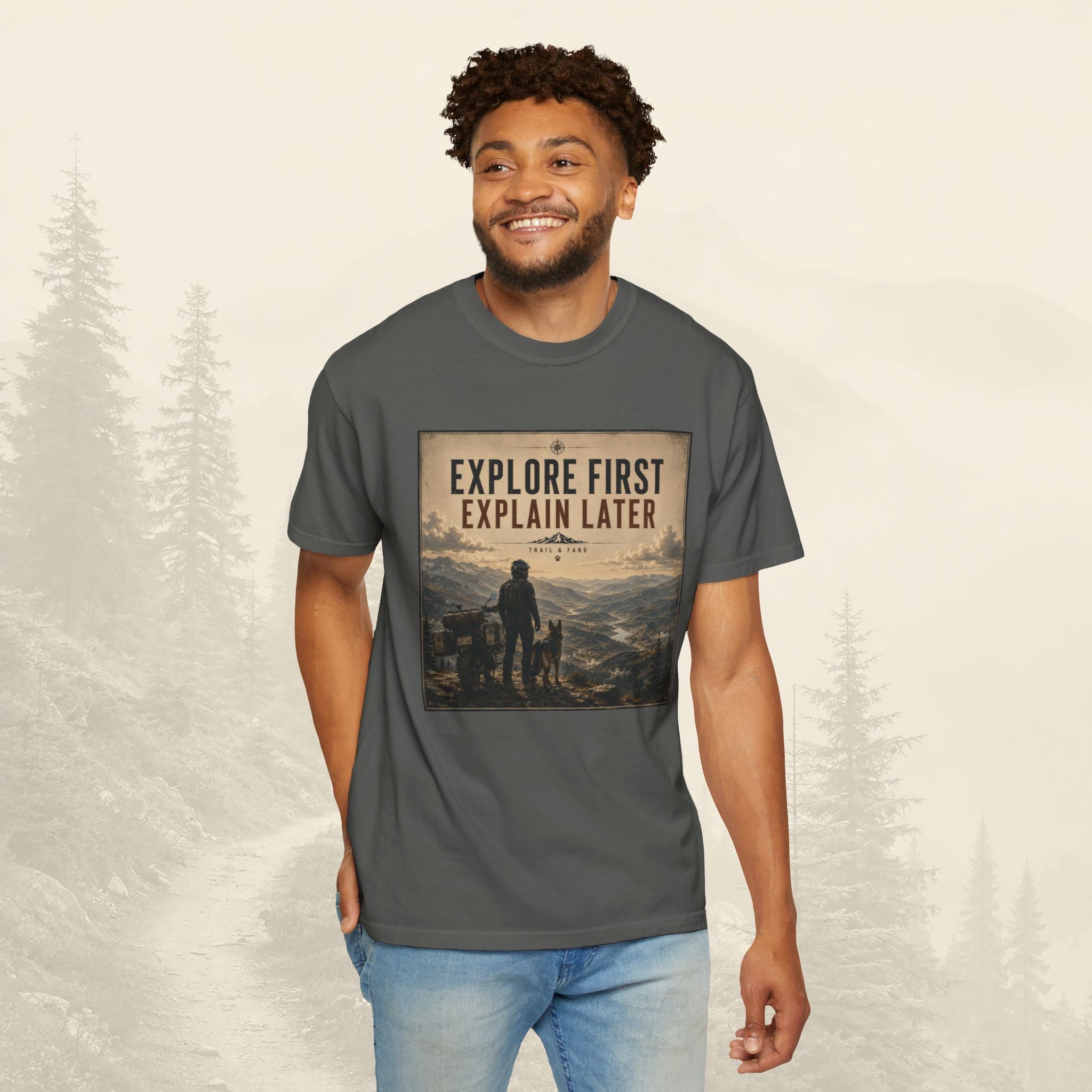 T-shirt « Explorez d'abord, expliquez ensuite »
