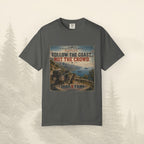 T-shirt "Suivez la côte, pas la foule"