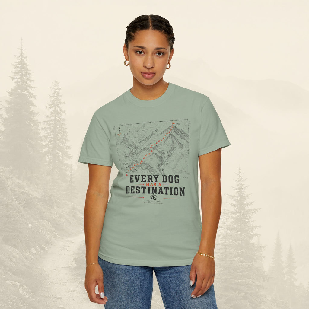 T-shirt Chaque chien a sa destination