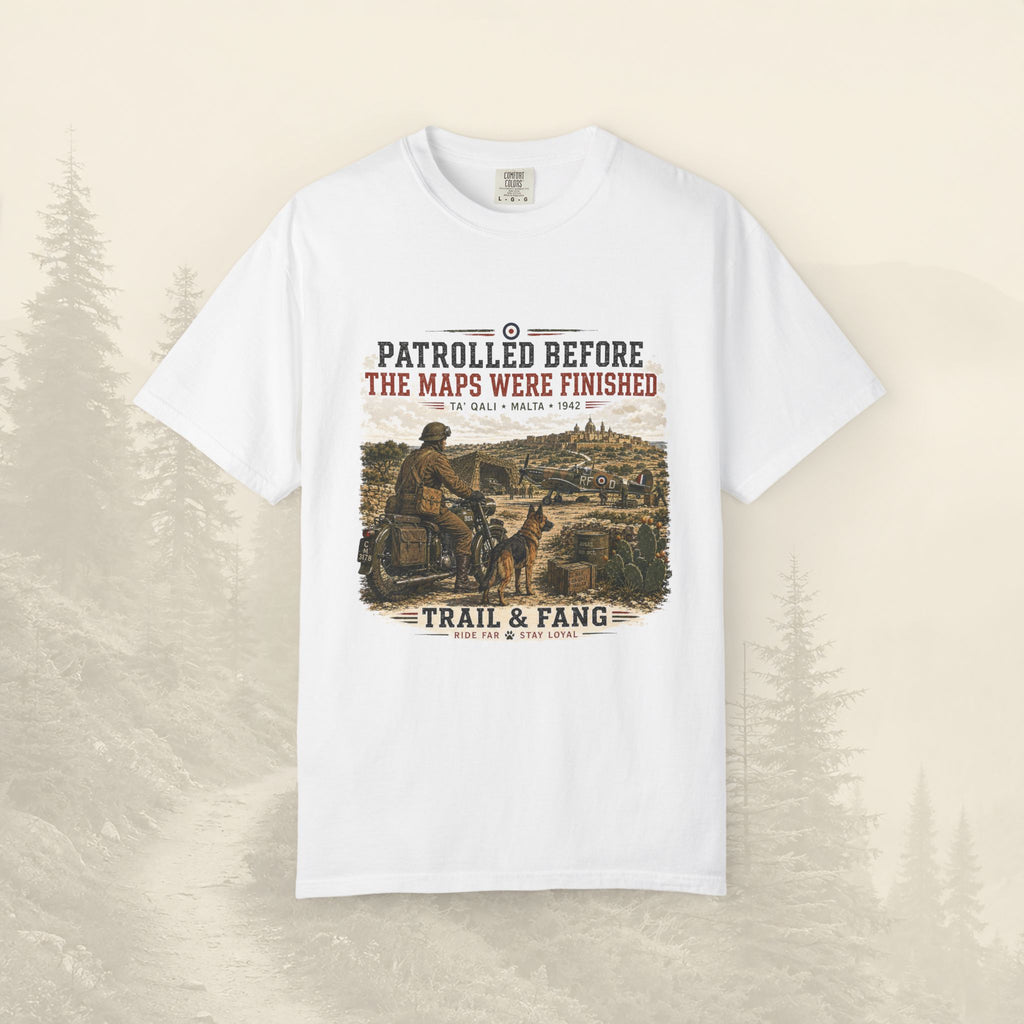 T-shirt "Patrouillé avant la fin des cartes"