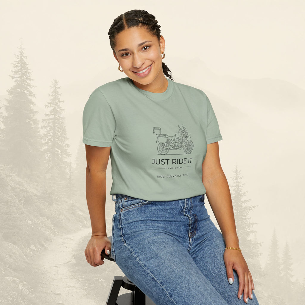 T-shirt moto d'aventure Just Ride It