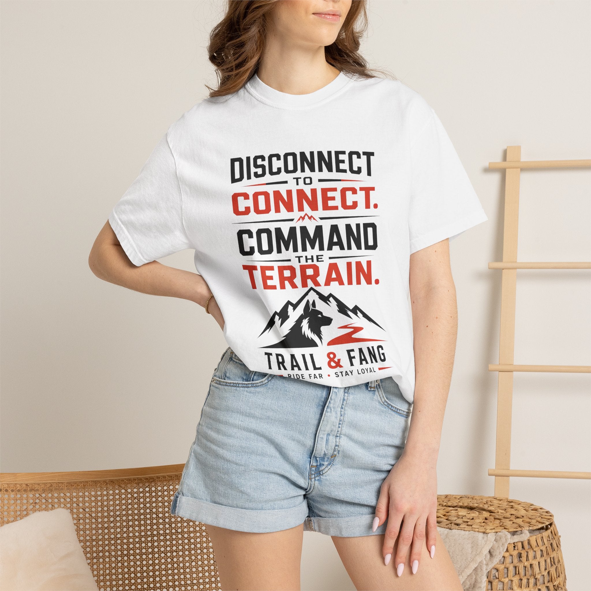 T-shirt Déconnexion pour mieux se connecter