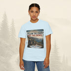 T-shirt "Suivez la côte, pas la foule"