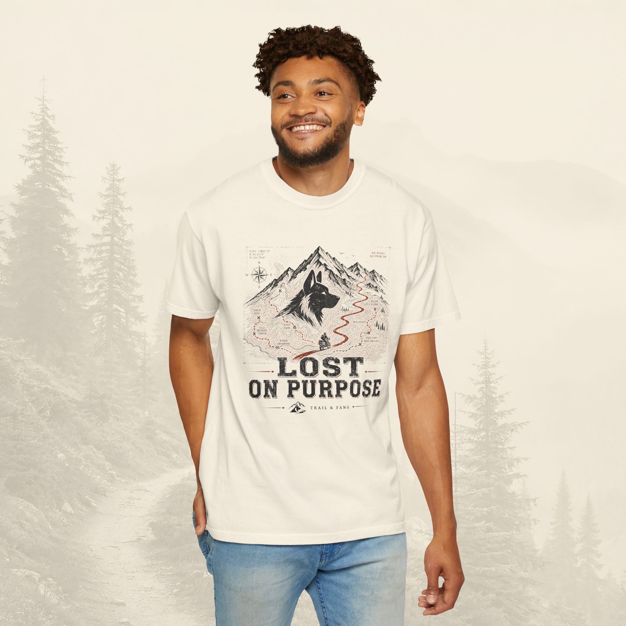 T-shirt "Perdu volontairement"