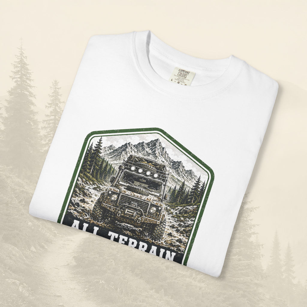 T-shirt tout-terrain, pas de public