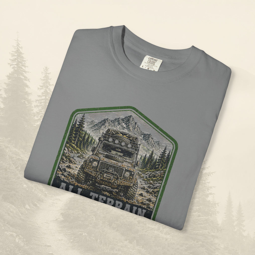 T-shirt tout-terrain, pas de public