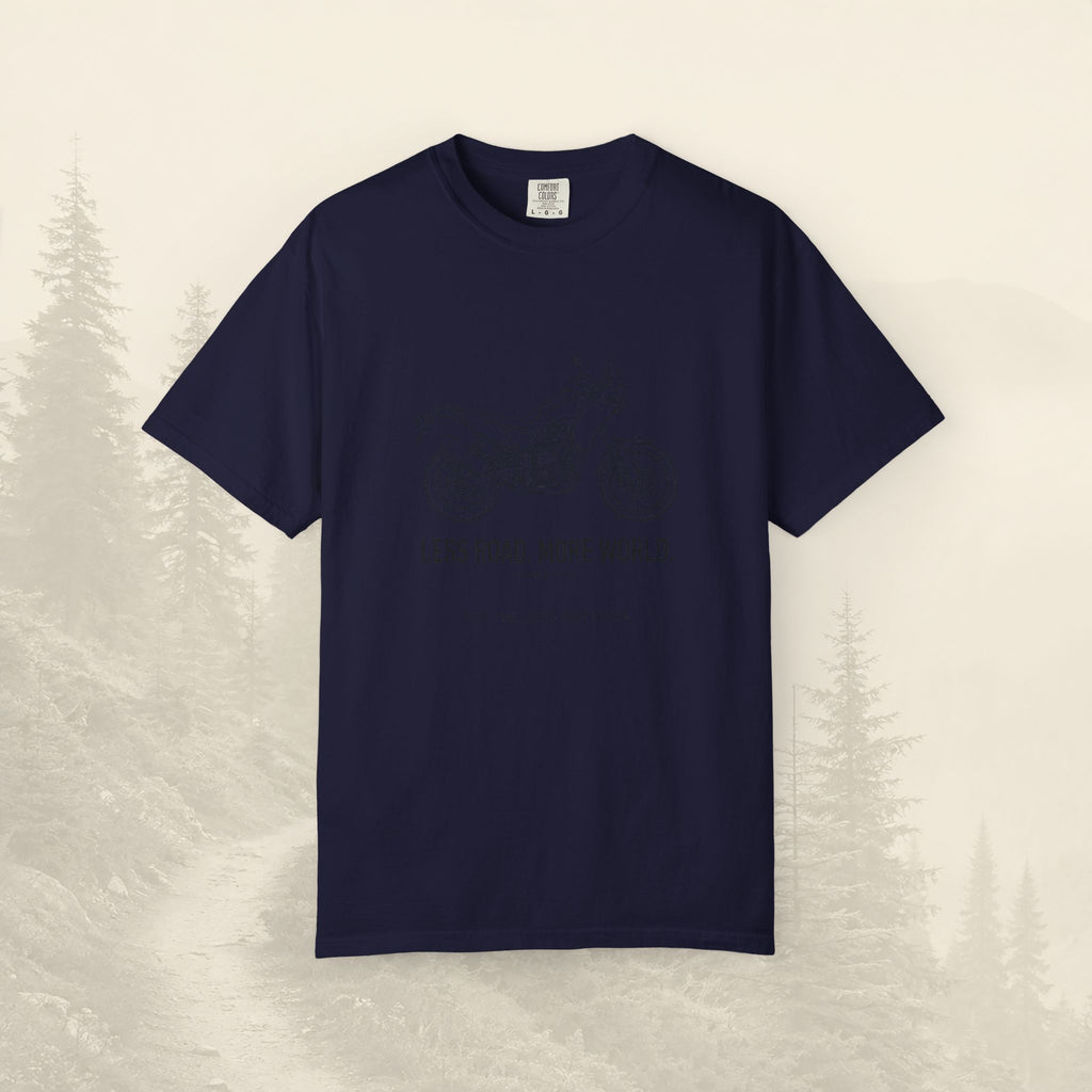 Moins de Route Plus de Monde Moto Aventure T-shirt