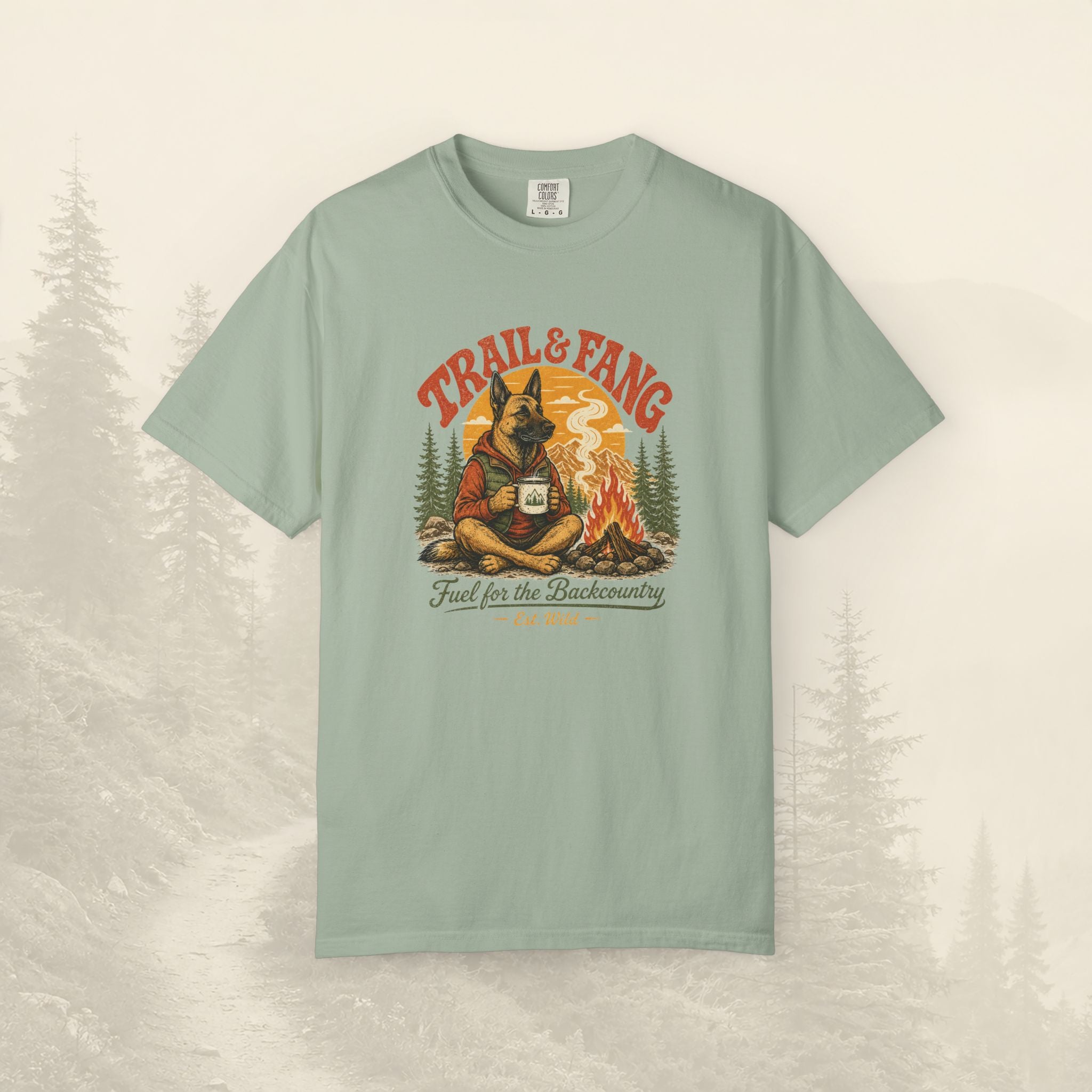 T-shirt « Combustible pour feu de camp »