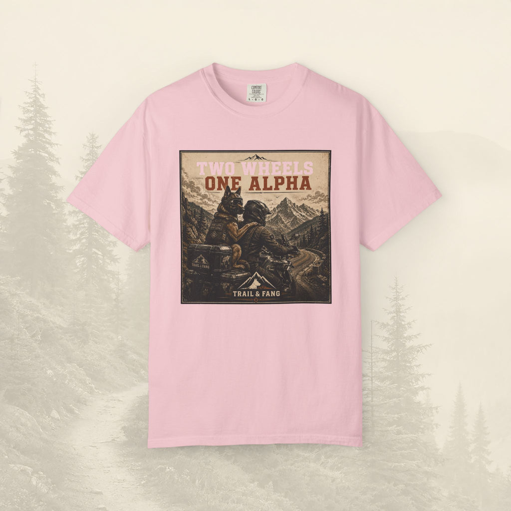 T-shirt Two Wheels One Alpha