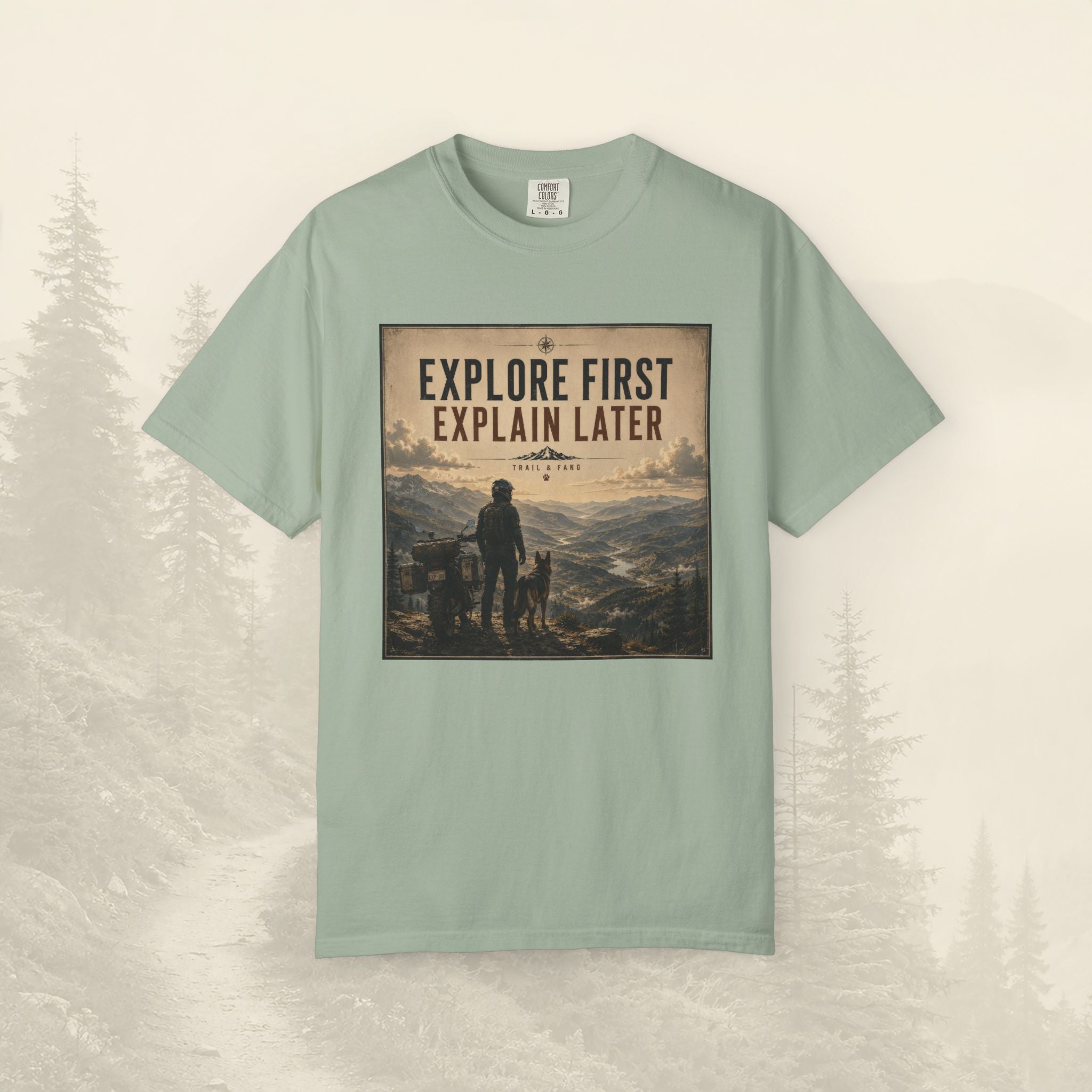 T-shirt « Explorez d'abord, expliquez ensuite »