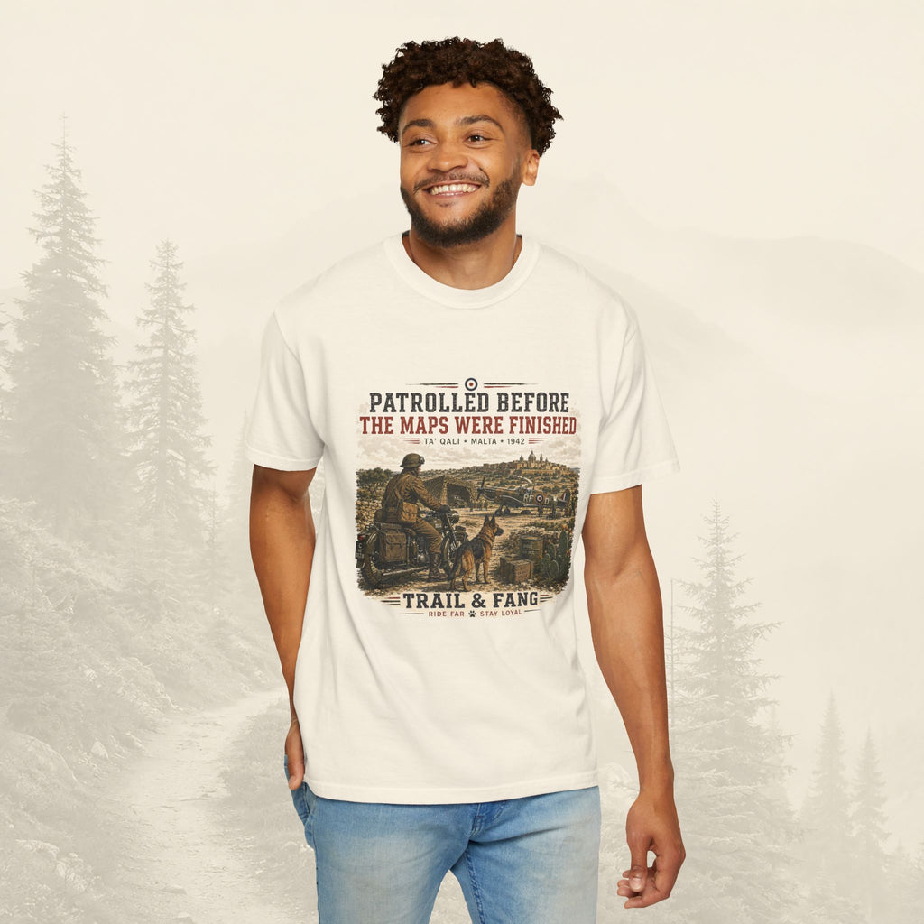 T-shirt "Patrouillé avant la fin des cartes"
