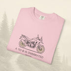 Le détour, c'est le but : T-shirt moto-aventure
