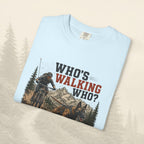 T-shirt Qui marche qui