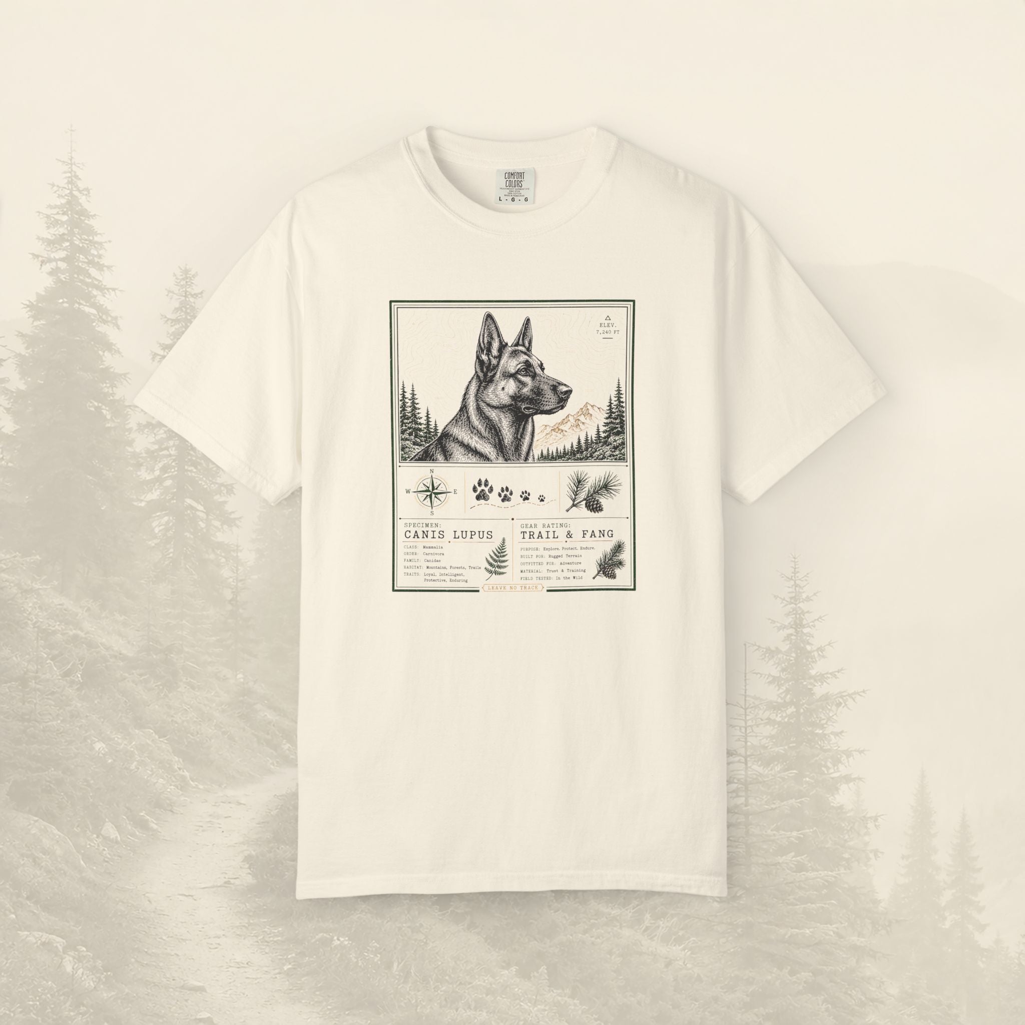 T-shirt Berger Allemand