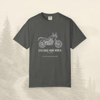 Moins de Route Plus de Monde Moto Aventure T-shirt
