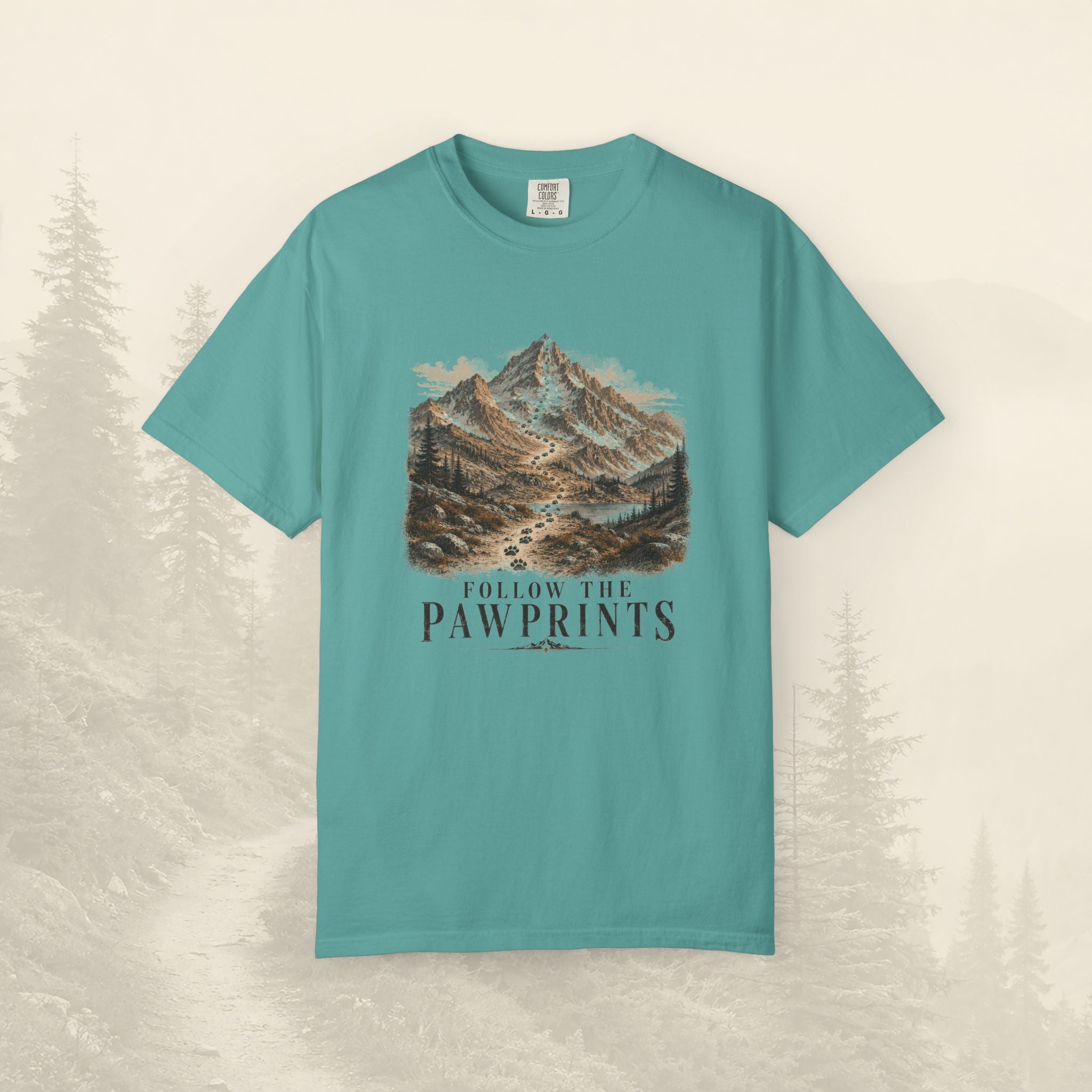Follow The Pawprints Tee