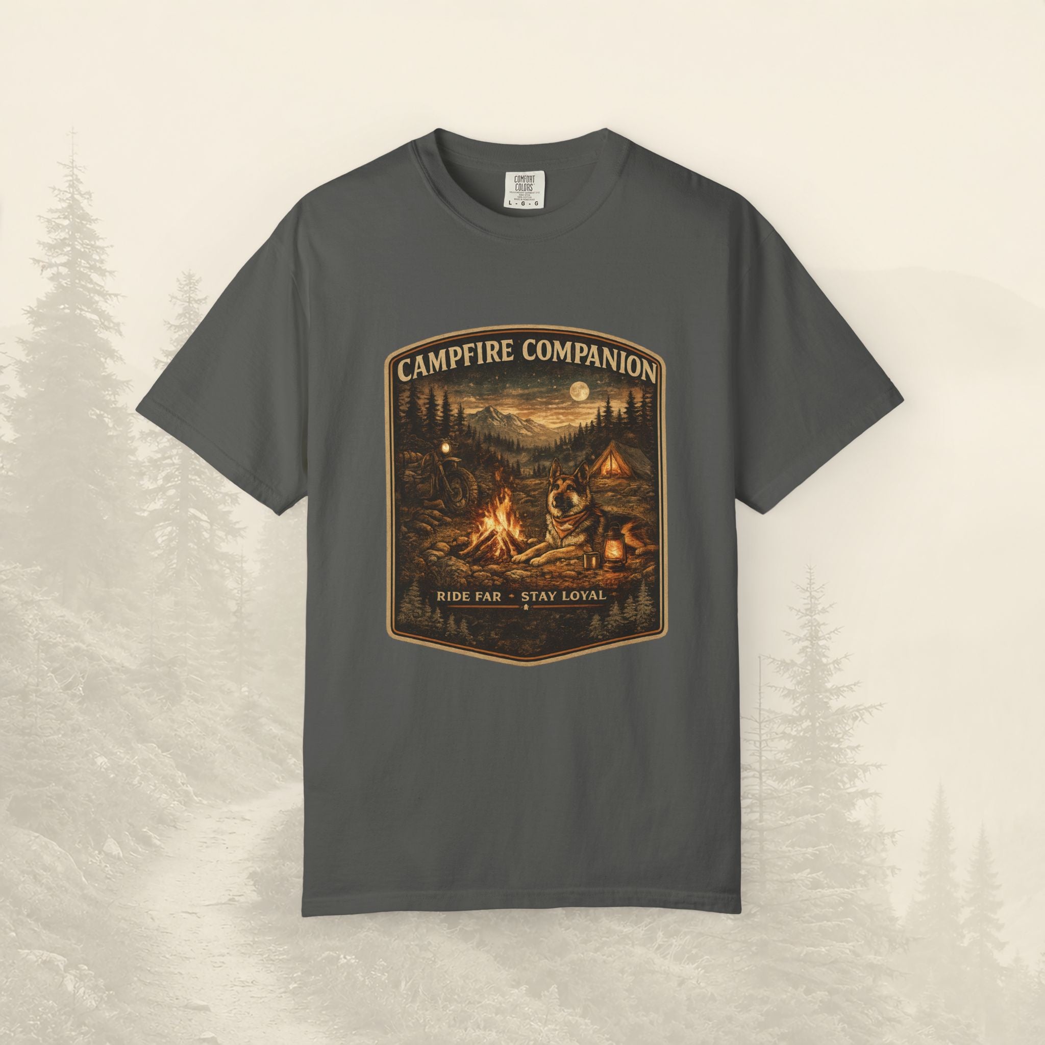 T-shirt Compagnon de feu de camp