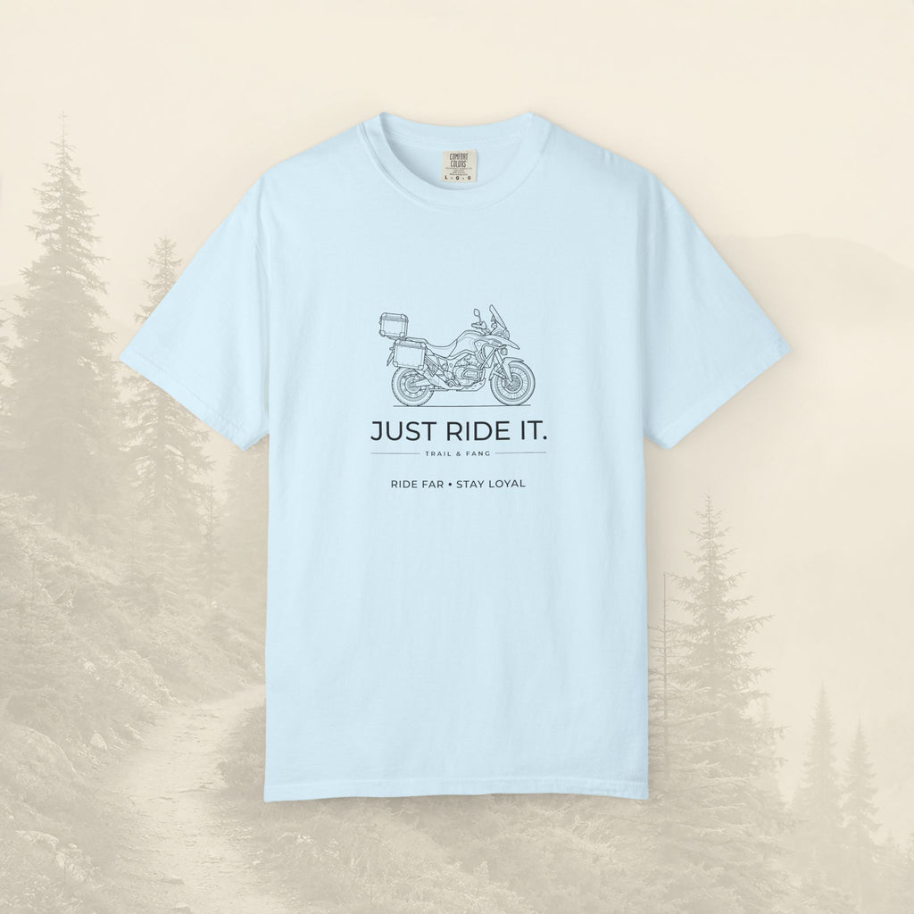 T-shirt moto d'aventure Just Ride It
