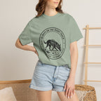 T-shirt Ours Californie Vintage – T-shirt Décontracté Teint par Pièce