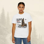 T-shirt « Calme jusqu'à ce que nécessaire »