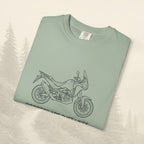 Les frontières ne sont que des lignes - T-shirt moto aventure