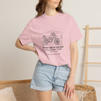 T-shirt « Les bonnes routes, ça se mérite »