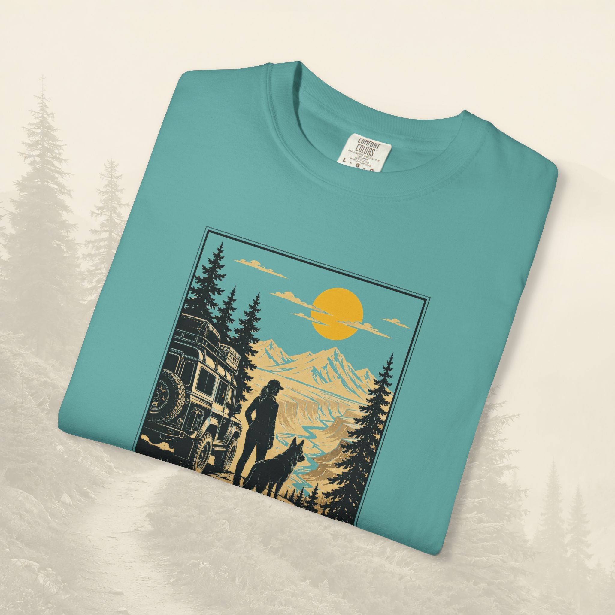 T-shirt Overlanding Uncharted Bounds