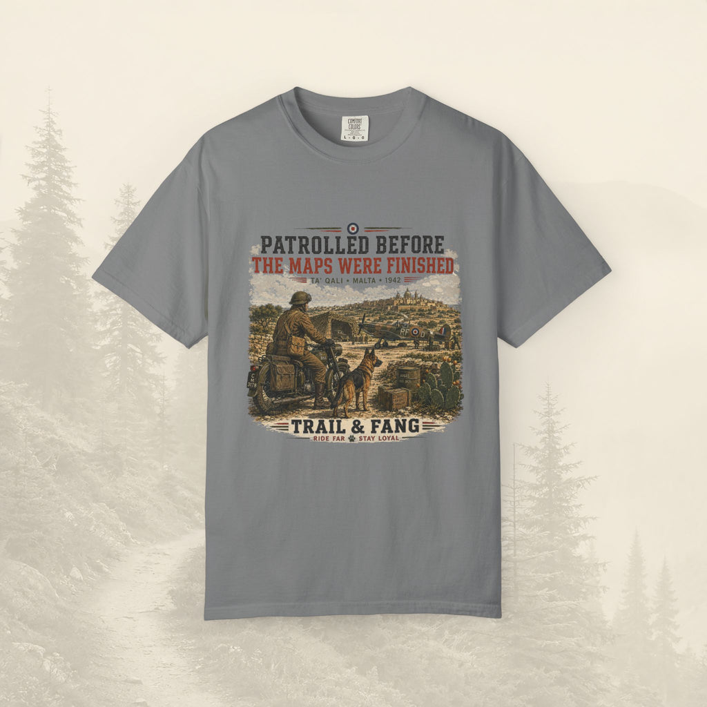T-shirt "Patrouillé avant la fin des cartes"