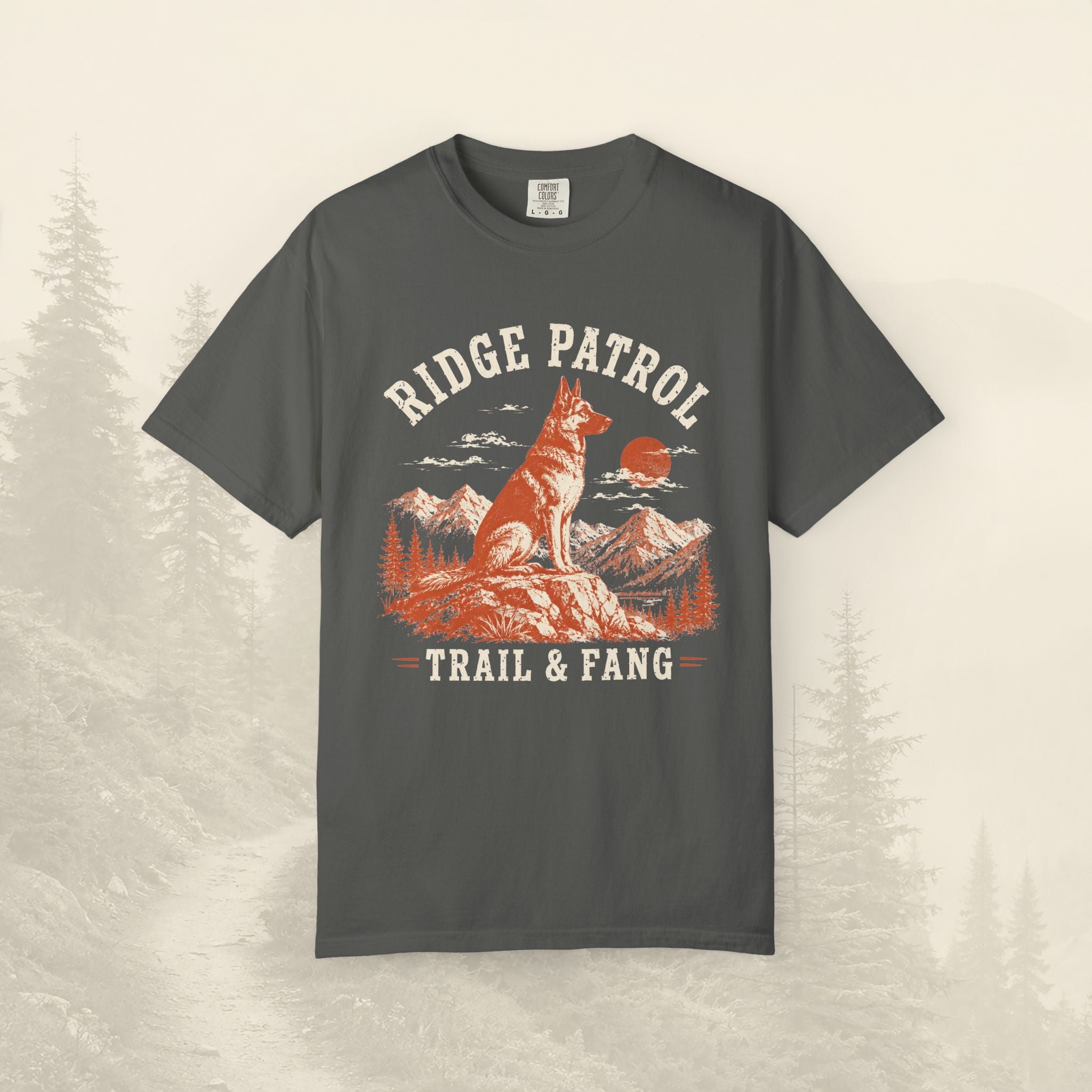T-shirt de patrouille en crête