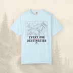 T-shirt Chaque chien a sa destination