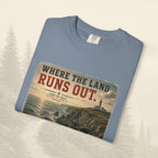 T-shirt Où la terre s'épuise