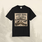 T-shirt "Les bons chiens n'ont pas besoin de laisse"