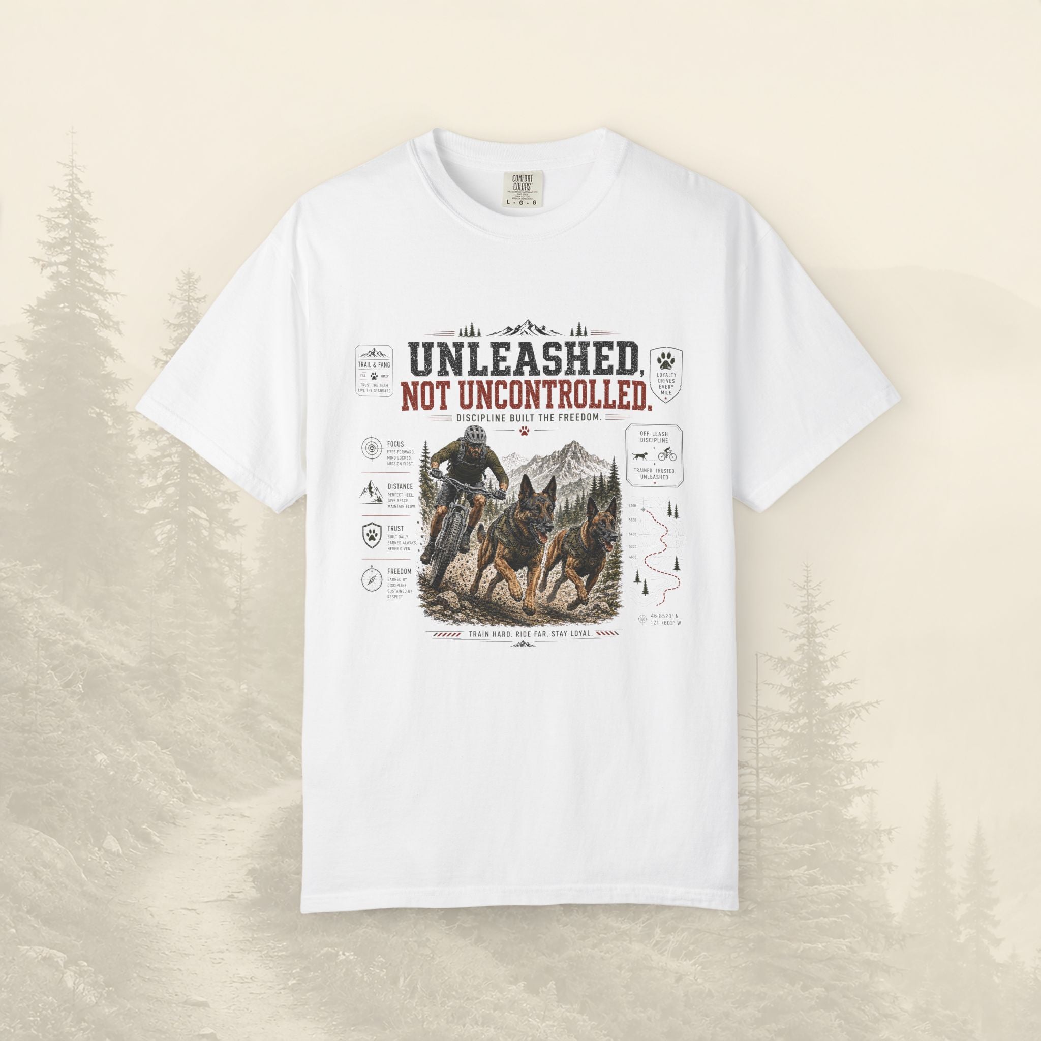 T-shirt Libéré pas incontrôlé