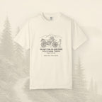 T-shirt « Les bonnes routes, ça se mérite »