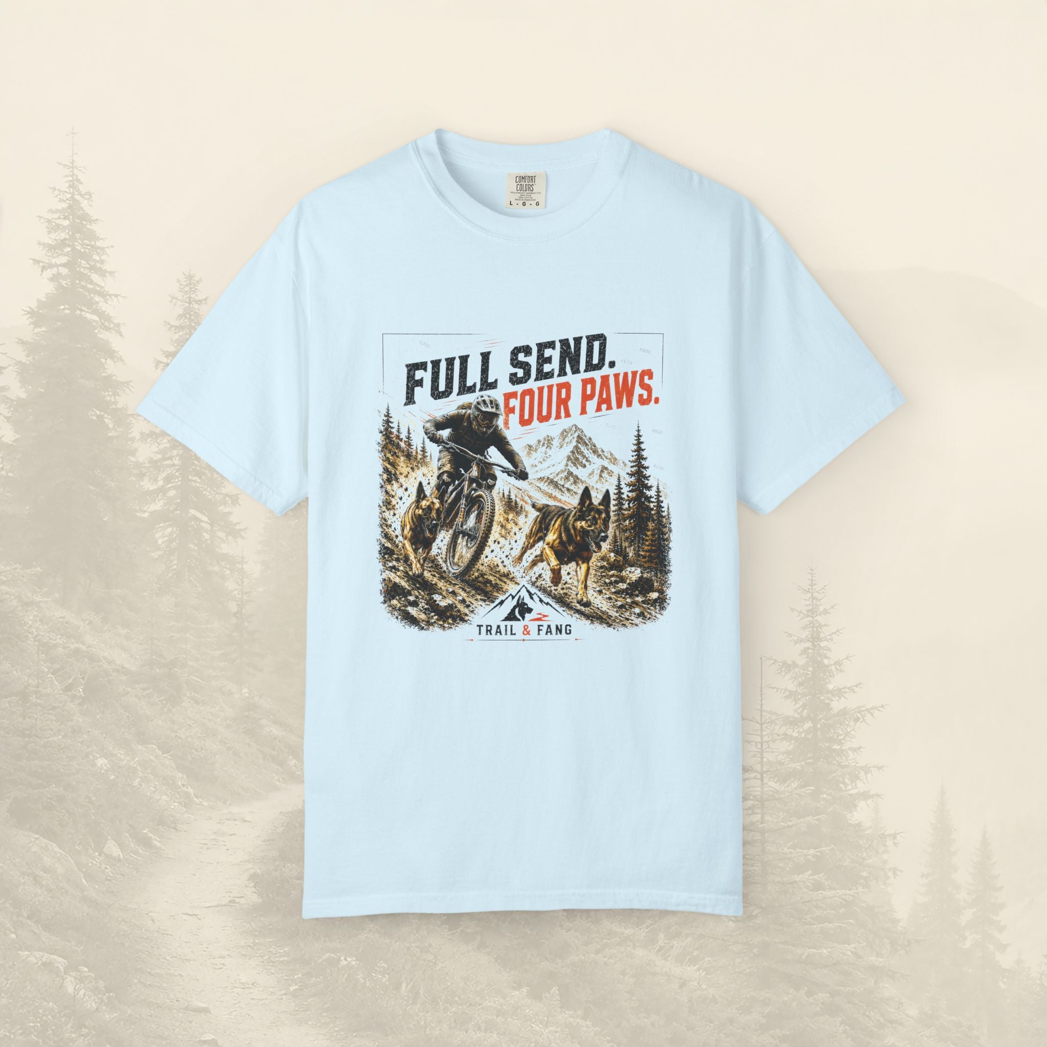 T-shirt Full Send Four Paws