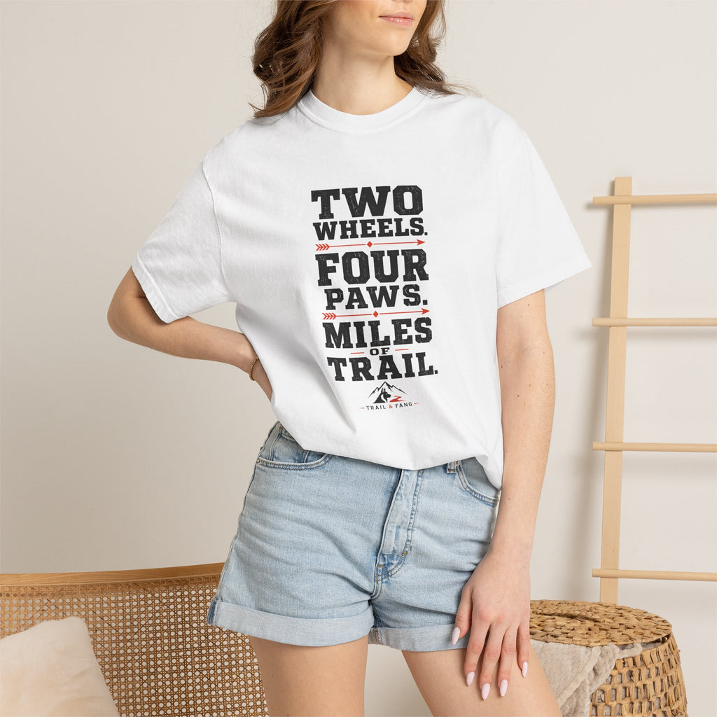 T-shirt Deux Roues Quatre Pattes