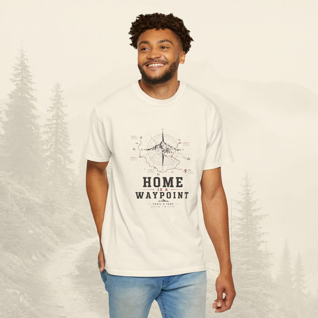 T-shirt Home Is A Waypoint
